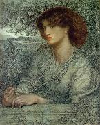 Dante Gabriel Rossetti Aurea Catena oil